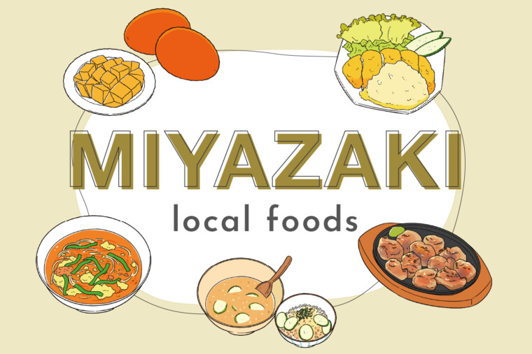5 Local foods in Miyazaki | Chicken Nanban, Hiyajiru, Jidori no sumibiyaki, Karamen, and Mango