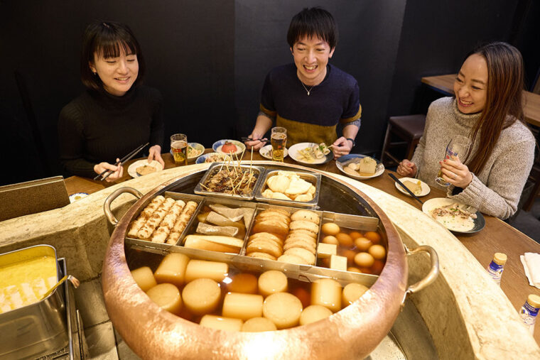 오뎅야 다케시 즐기는 방법 | 오뎅에는 사케를!