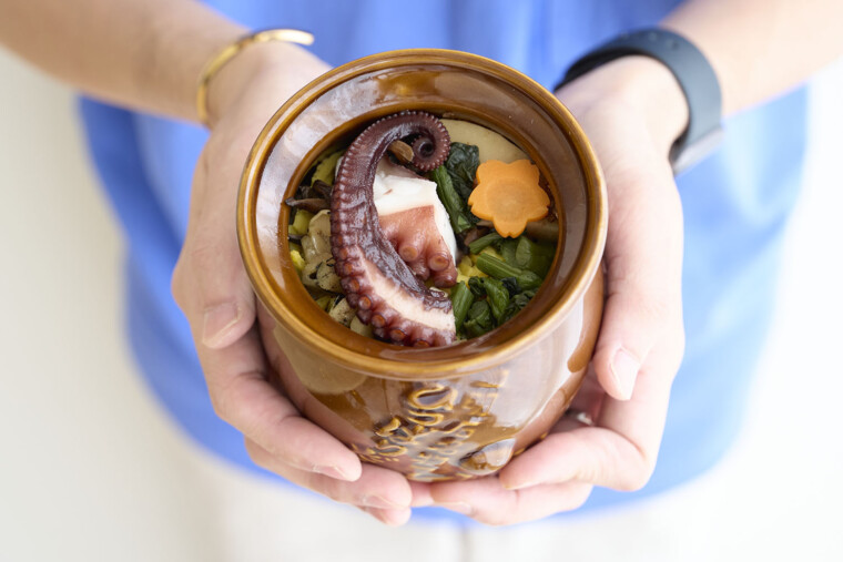 일본의 도시락 | 힛파리다코메시(항아리 문어밥) 먹는 방법의 요령은?