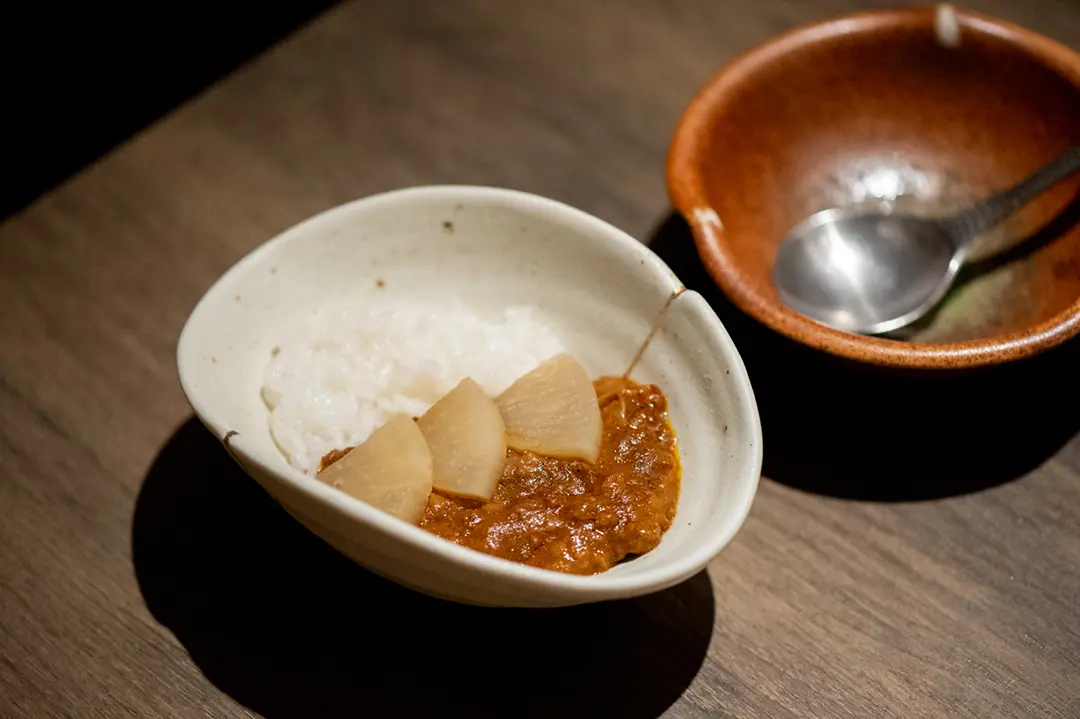 USHIGORO Kan curry and rice