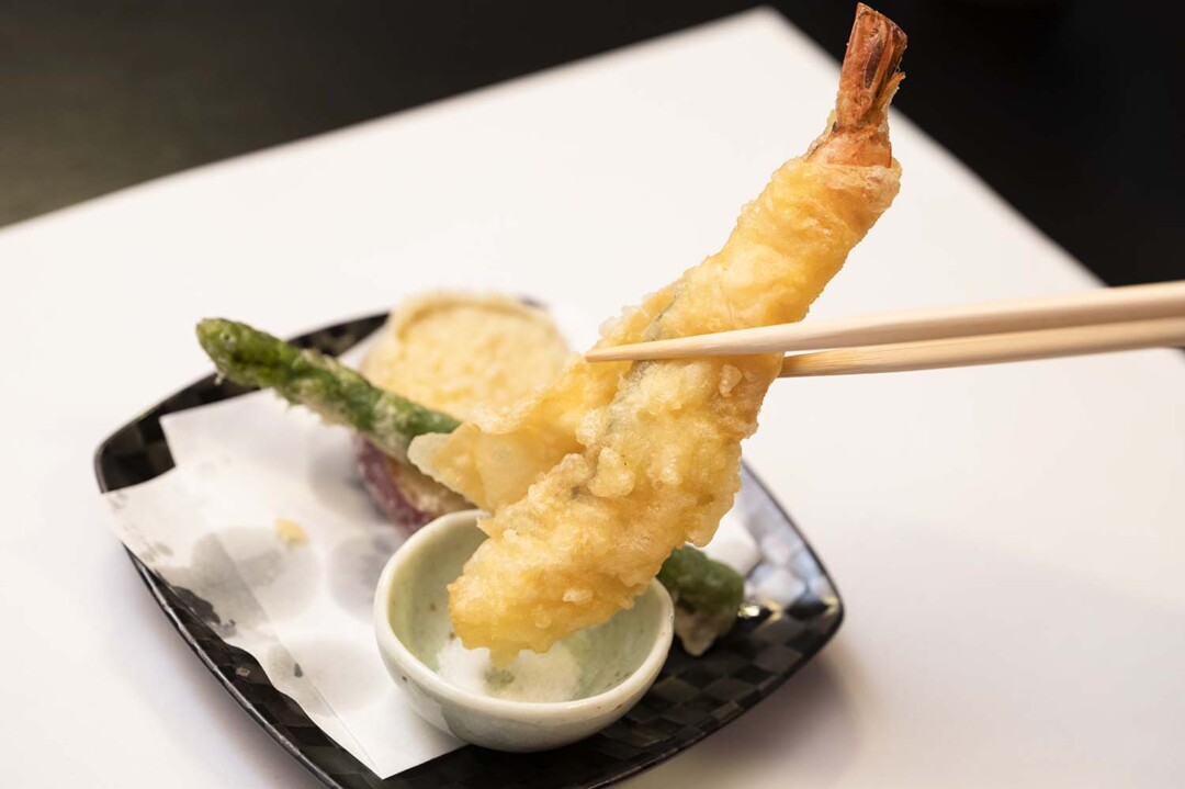 湯波の天ぷら　Yuba no tempura