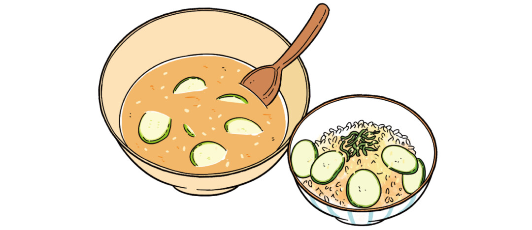 A summer nutritional food for Miyazaki Hiyajiru
