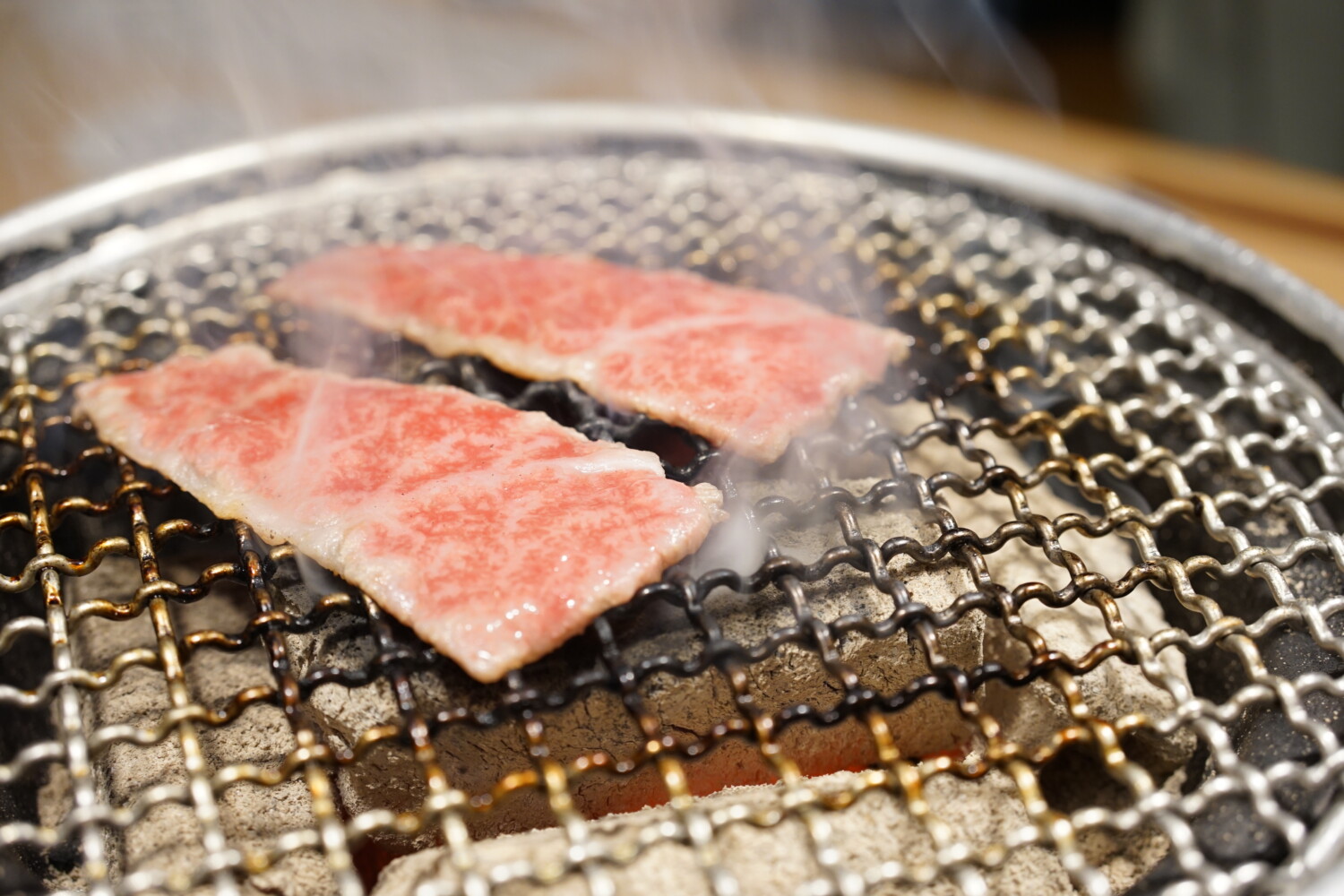 上カルビ 塩焼き