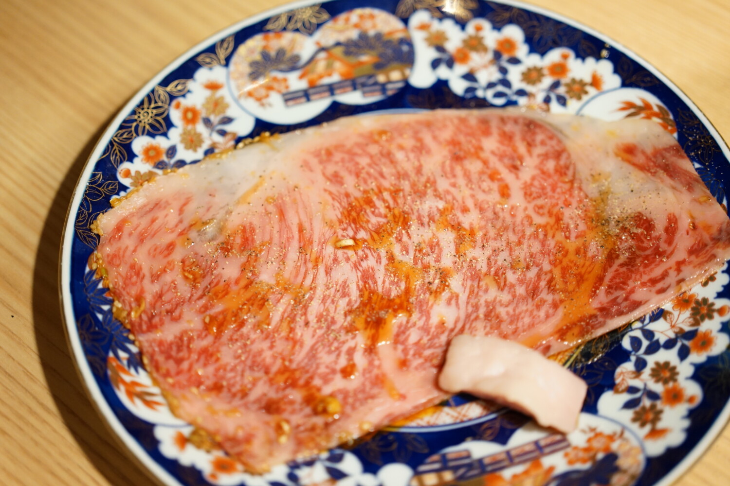 黒樺牛 出汁だれ焼き