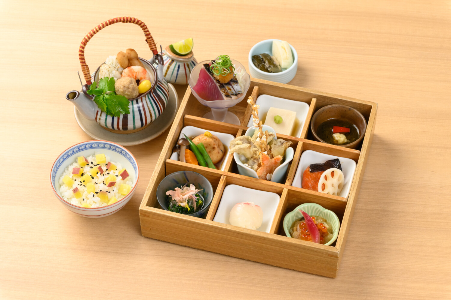 京ぜん「秋の華京膳」3,800円