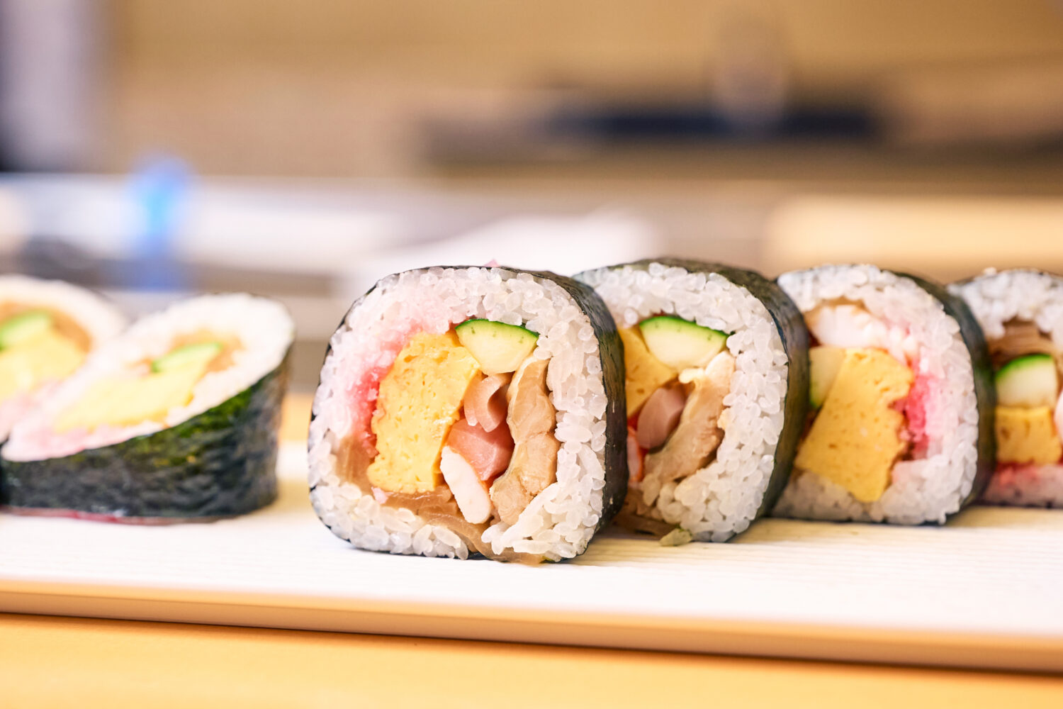 How to Cut and Plate Thick Sushi Rolls Like a Pro