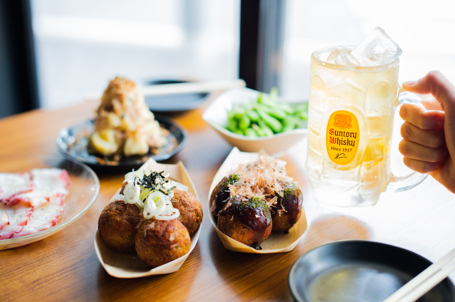 【日本美食】享受「銀章魚Highball酒場」用餐樂趣的方式 | 輕鬆享用章魚燒+Highball！
